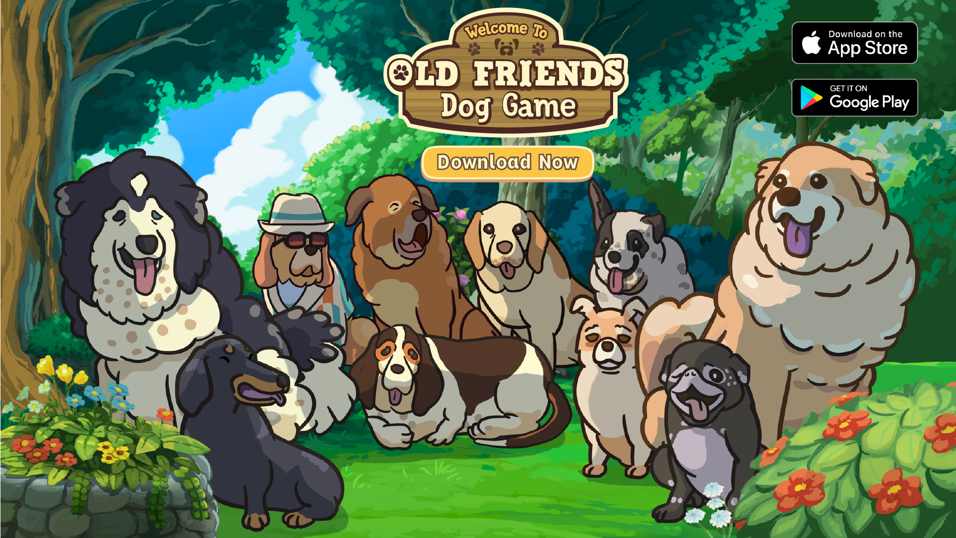 Old Friends Dog Game